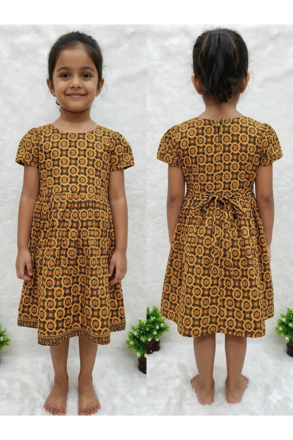 Premium Kids Cotton Frocks – Everyday Comfort