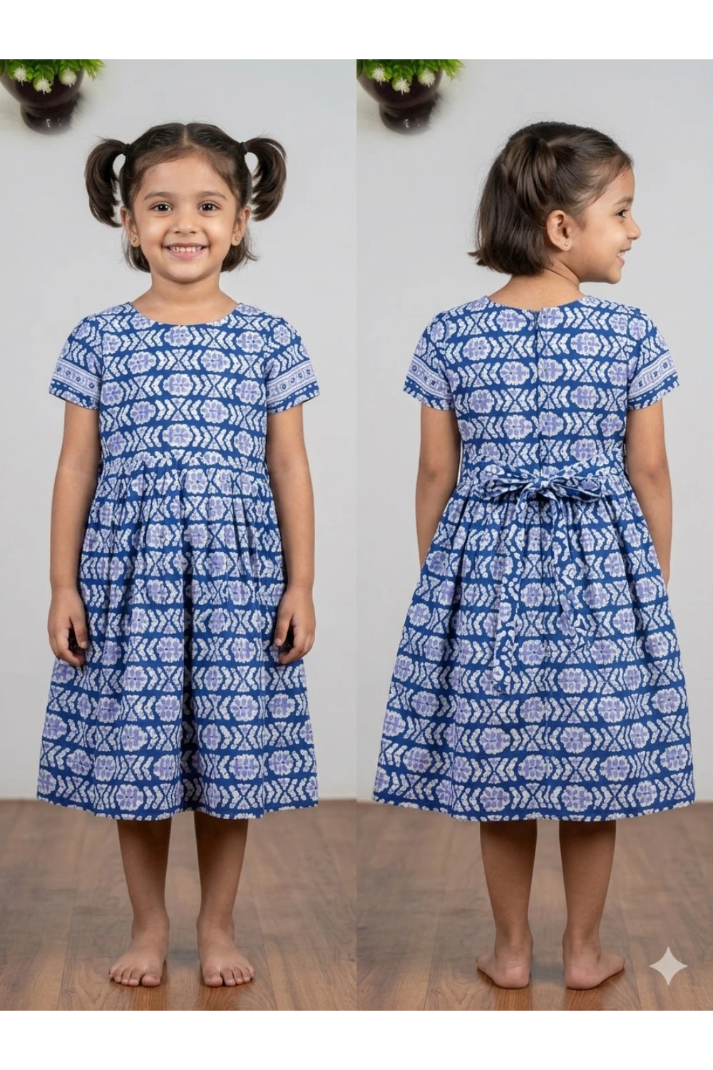 Premium Kids Cotton Frocks – Everyday Comfort