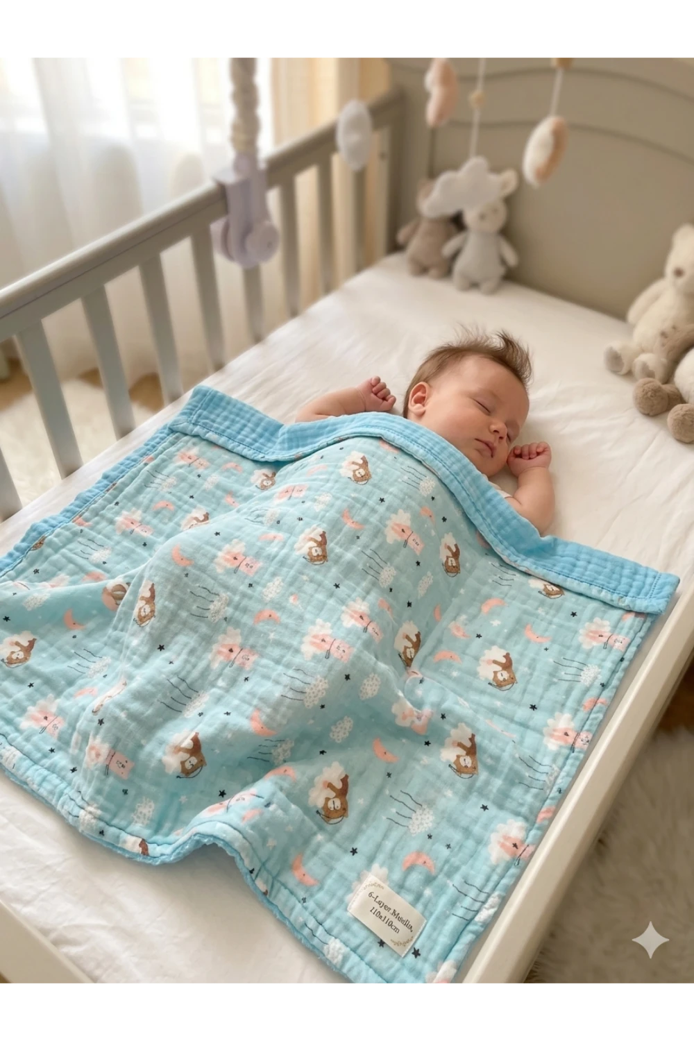 6 Layer Muslin Blanket