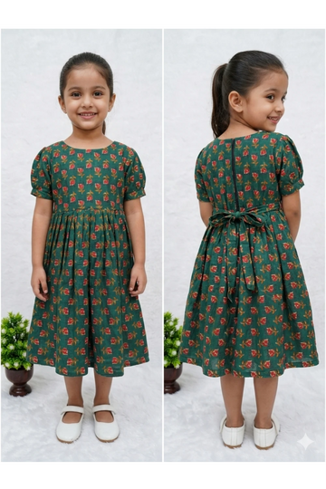 Premium Kids Cotton Frocks – Everyday Comfort