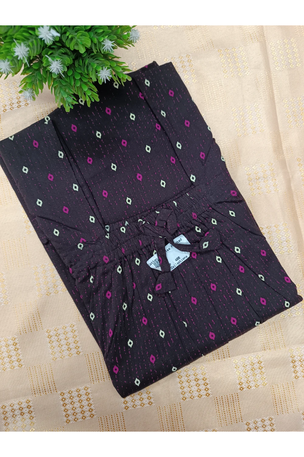 Elastic Pure Cotton Nighty for Women – Soft & Comfortable