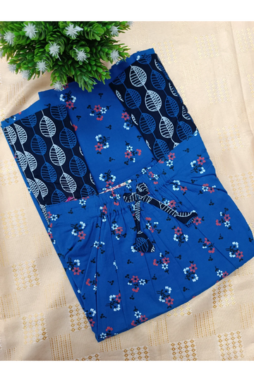 Elastic Pure Cotton Nighty for Women – Soft & Comfortable