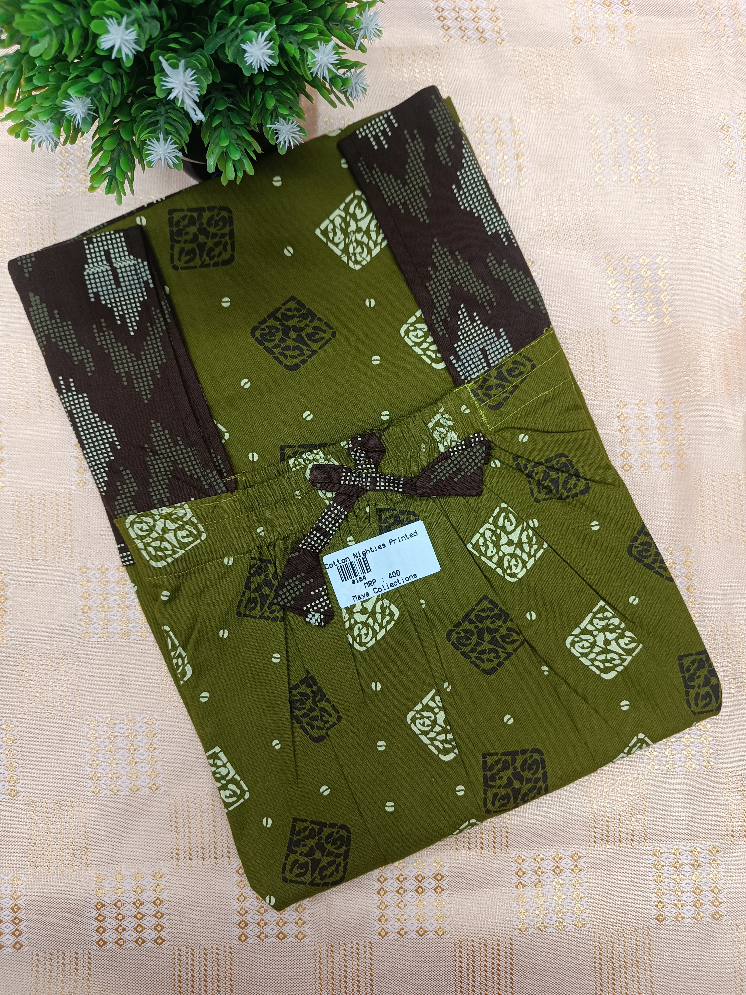 Pure Cotton Nighty for Women – Soft & Comfortable