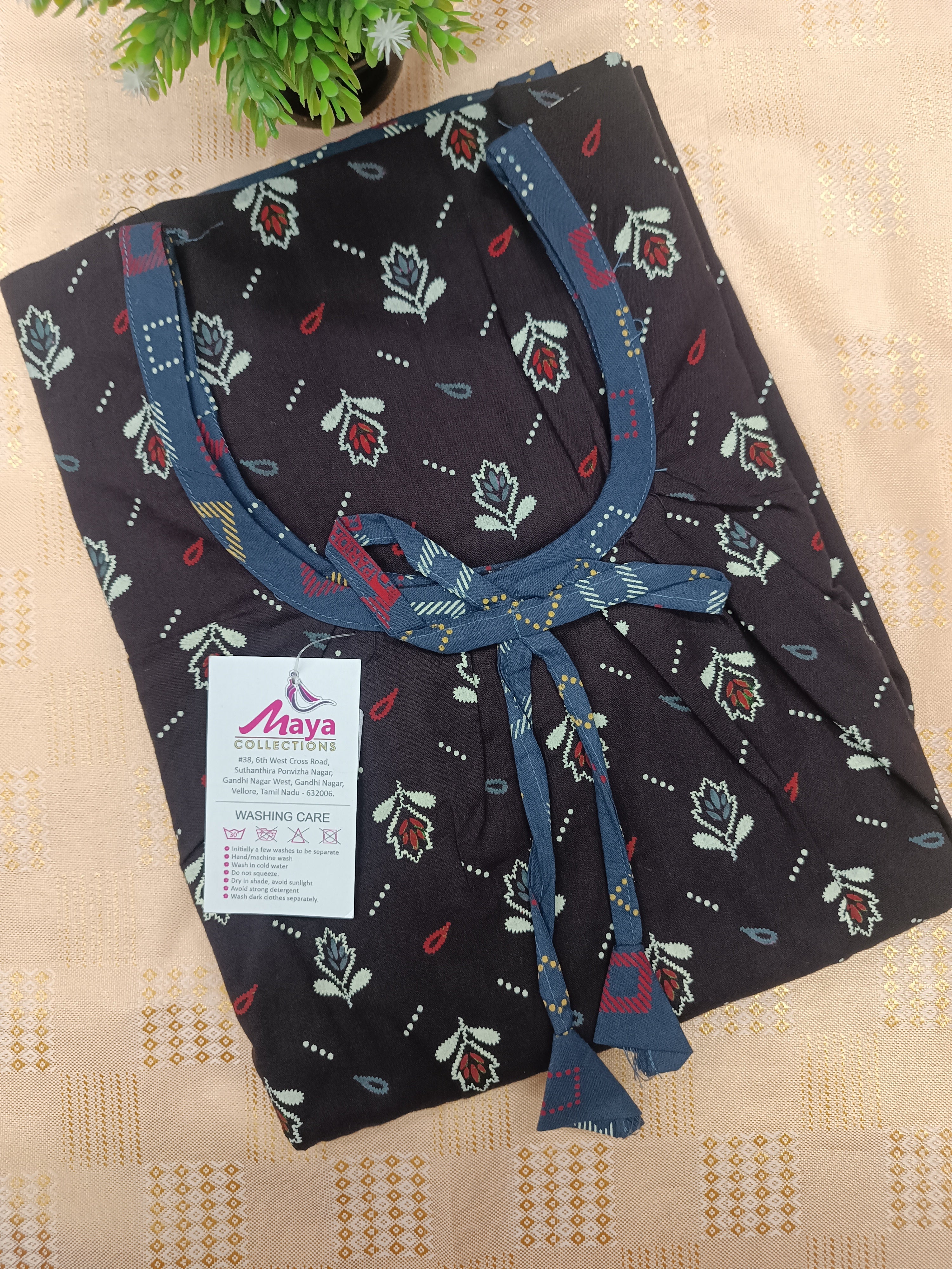 Pure Cotton Nighty for Women – Soft & Comfortable