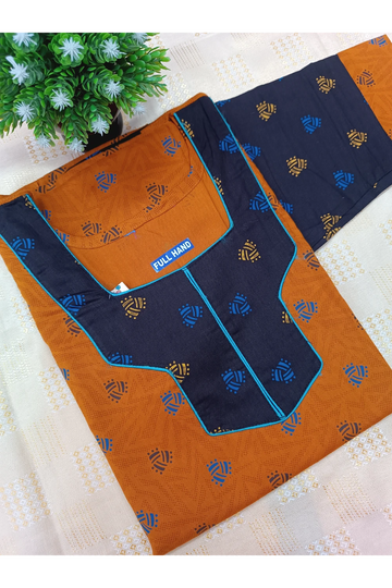 Classic 3/4 Sleeve Cotton Nighty for Women