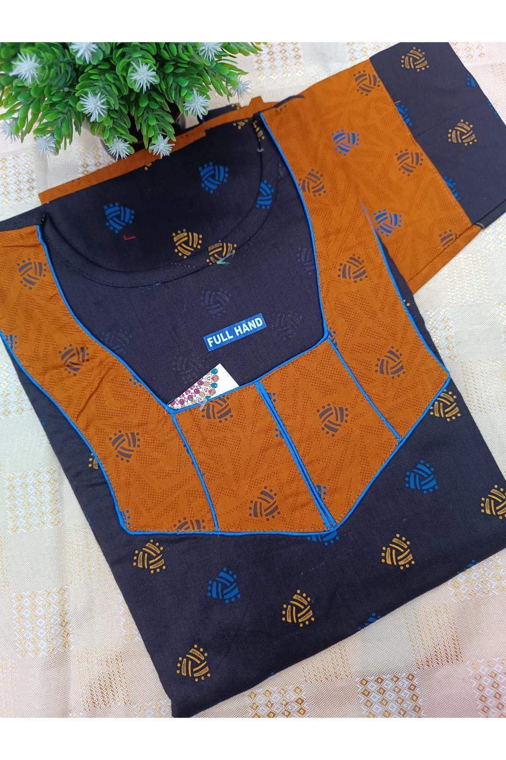 Classic 3/4 Sleeve Cotton Nighty for Women