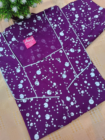 Classic 3/4 Sleeve Cotton Nighty for Women