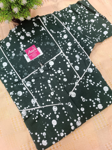 Classic 3/4 Sleeve Cotton Nighty for Women