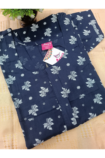 Classic 3/4 Sleeve Cotton Nighty for Women