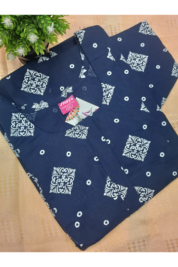 Classic 3/4 Sleeve Cotton Nighty for Women