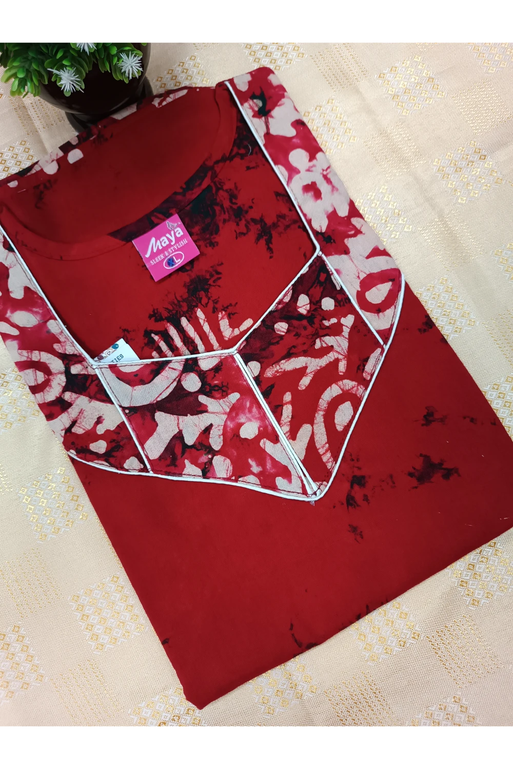 Pure Cotton Nighty for Women – Soft & Comfortable