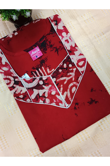 Pure Cotton Nighty for Women – Soft & Comfortable