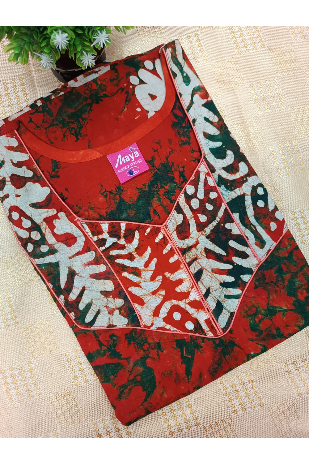 Pure Cotton Nighty for Women – Soft & Comfortable