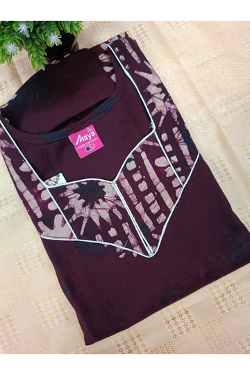 Pure Cotton Nighty for Women – Soft & Comfortable