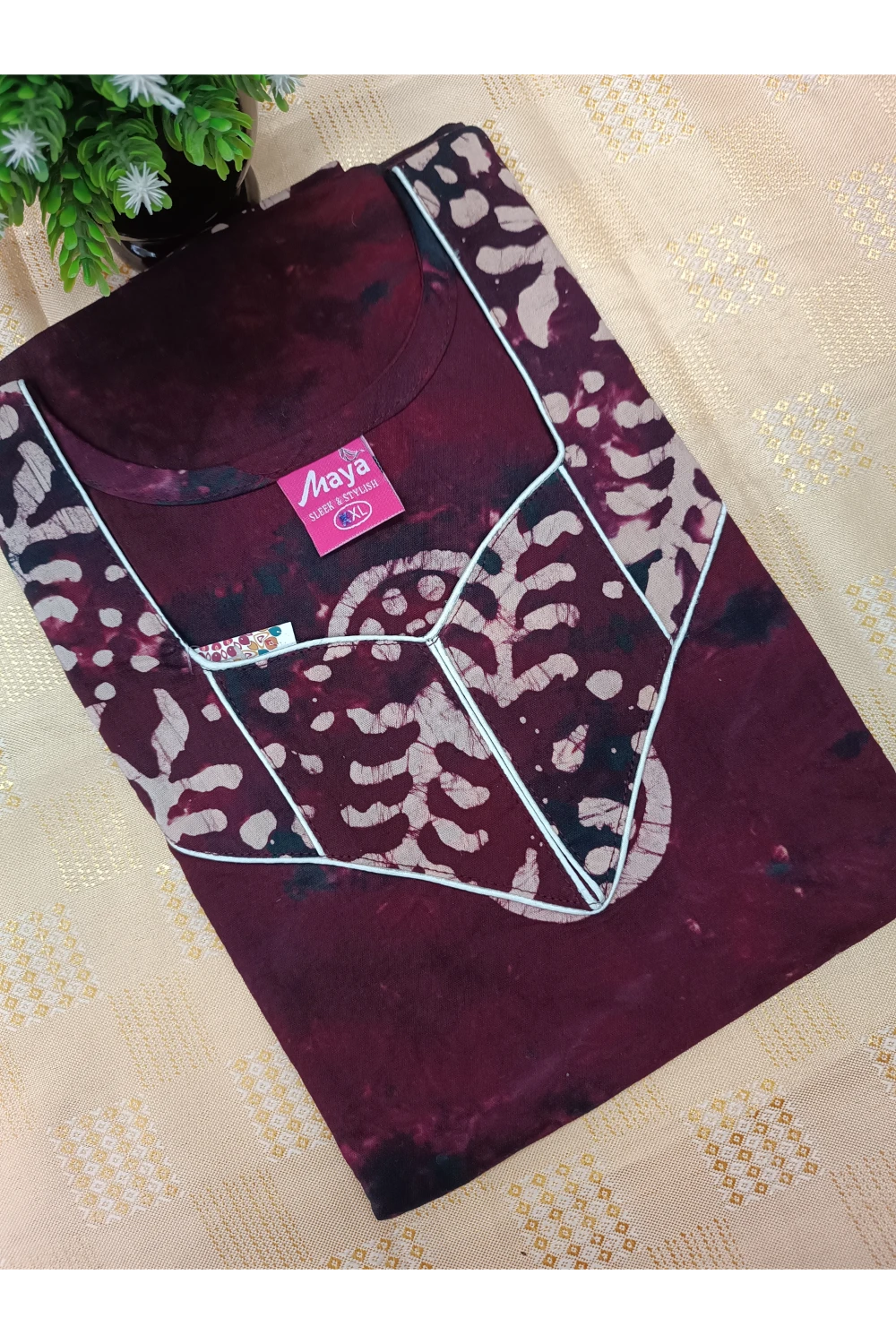 Pure Cotton Nighty for Women – Soft & Comfortable