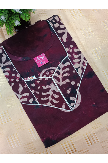 Pure Cotton Nighty for Women – Soft & Comfortable