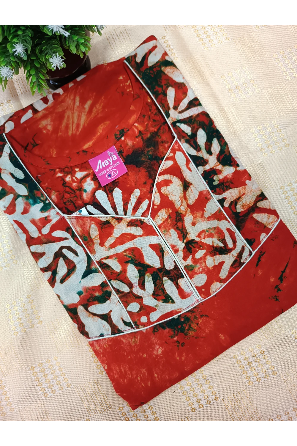 Pure Cotton Nighty for Women – Soft & Comfortable