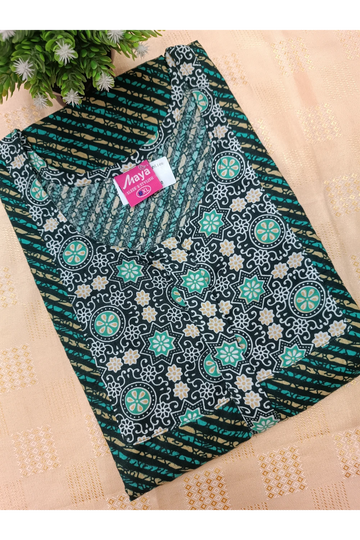 Elegant Zip-Front Pure Cotton Nighty