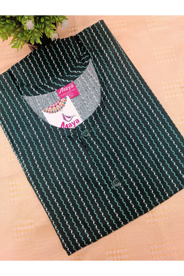 Full Open Cotton Nighty for Women – Front Button Nightwear