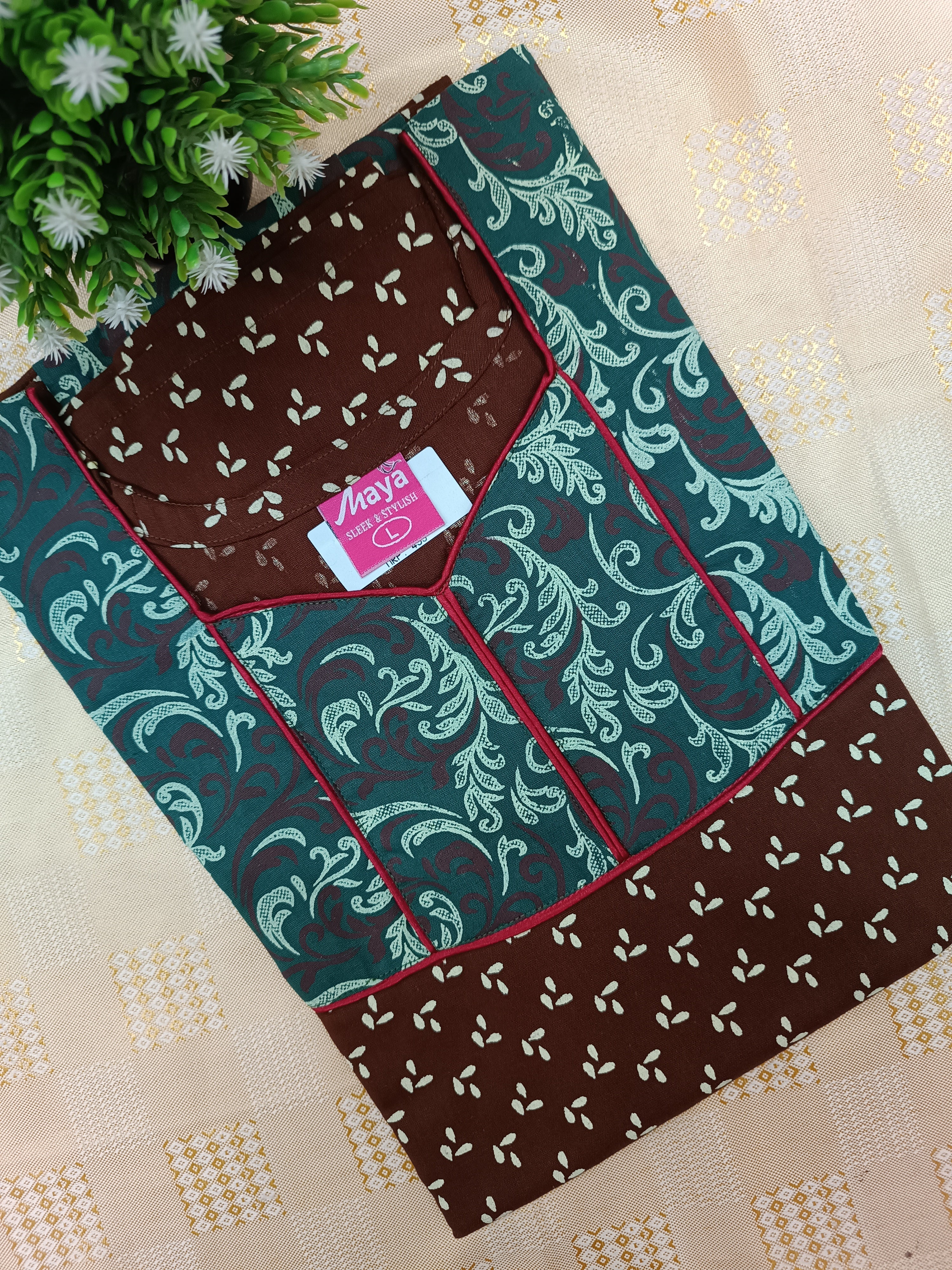 Pure Cotton Nighty for Women – Soft & Comfortable