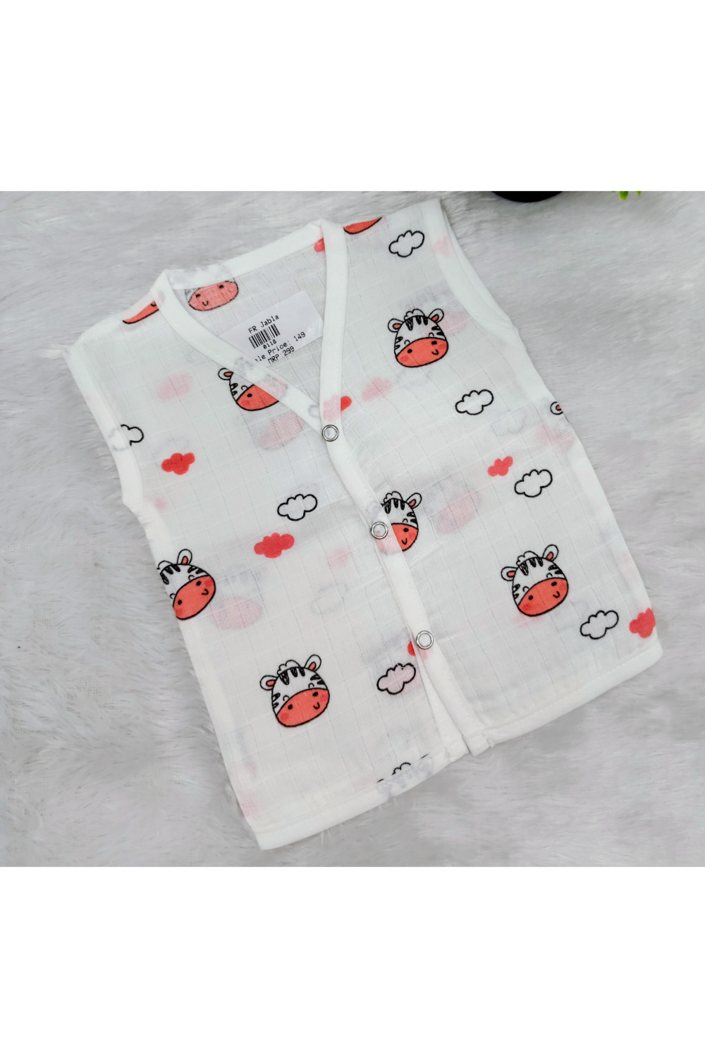 MUSLIN BUTTON JABLA