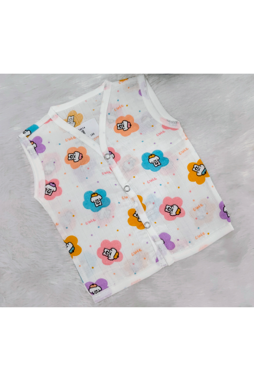 MUSLIN BUTTON JABLA
