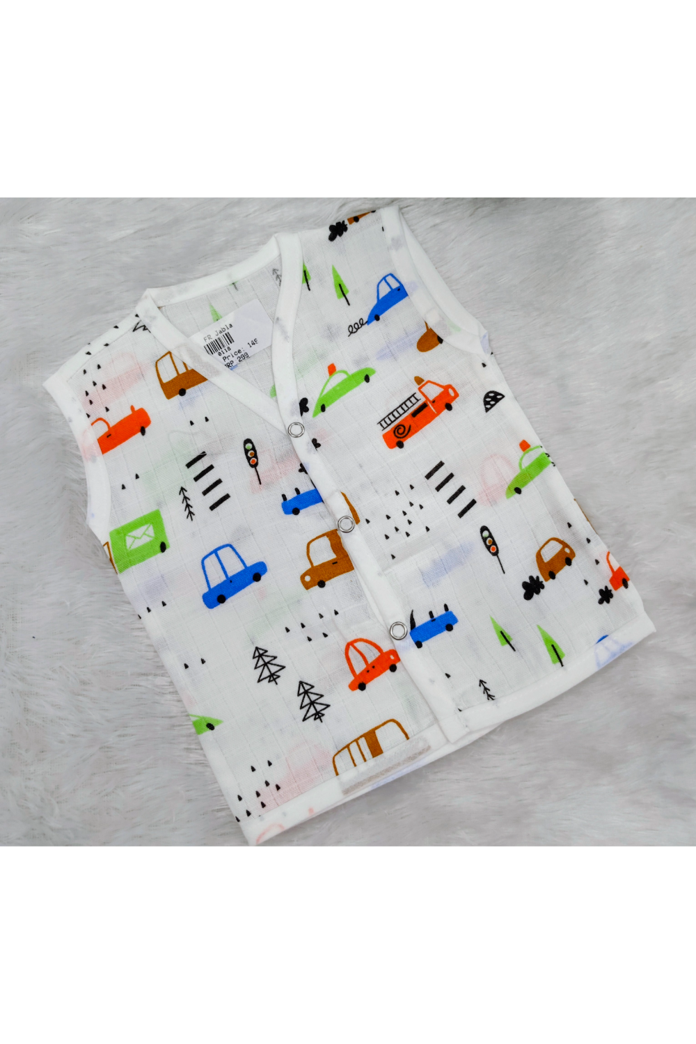 MUSLIN BUTTON JABLA
