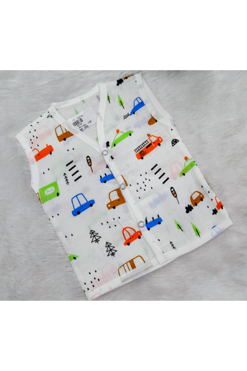MUSLIN BUTTON JABLA