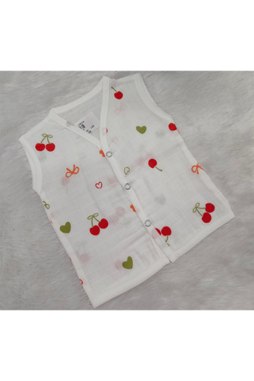MUSLIN BUTTON JABLA