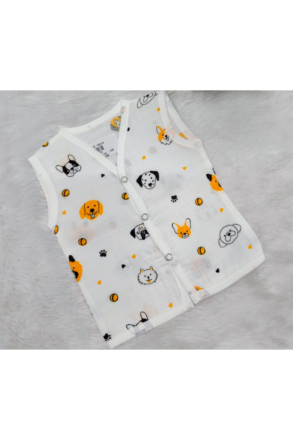 MUSLIN BUTTON JABLA