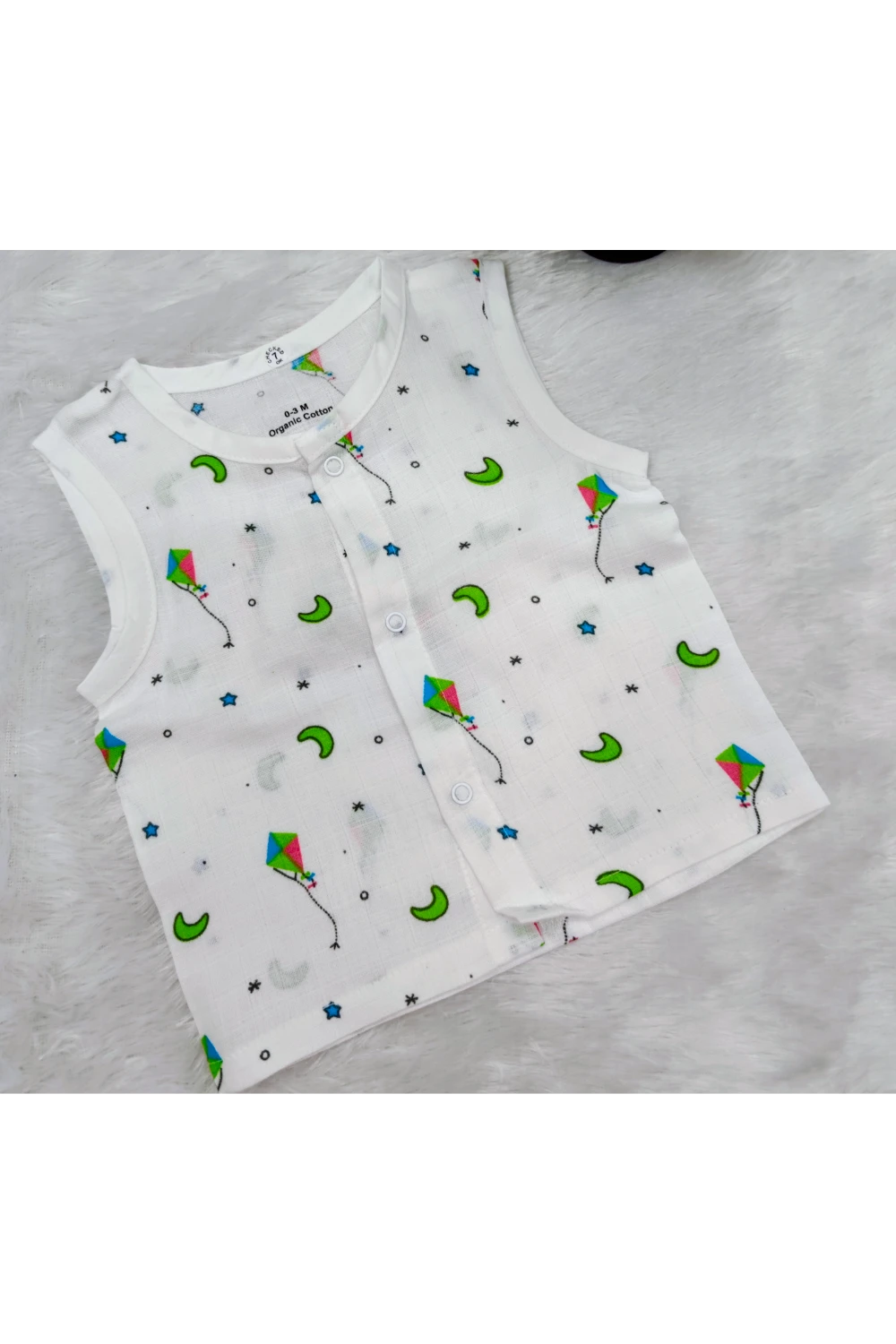 MUSLIN BUTTON JABLA