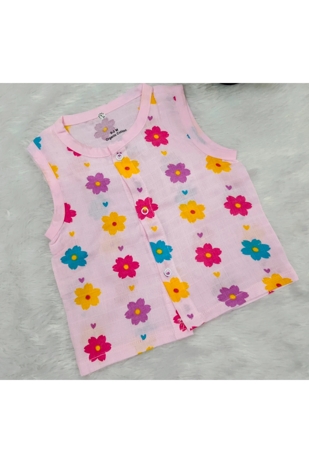 MUSLIN BUTTON JABLA