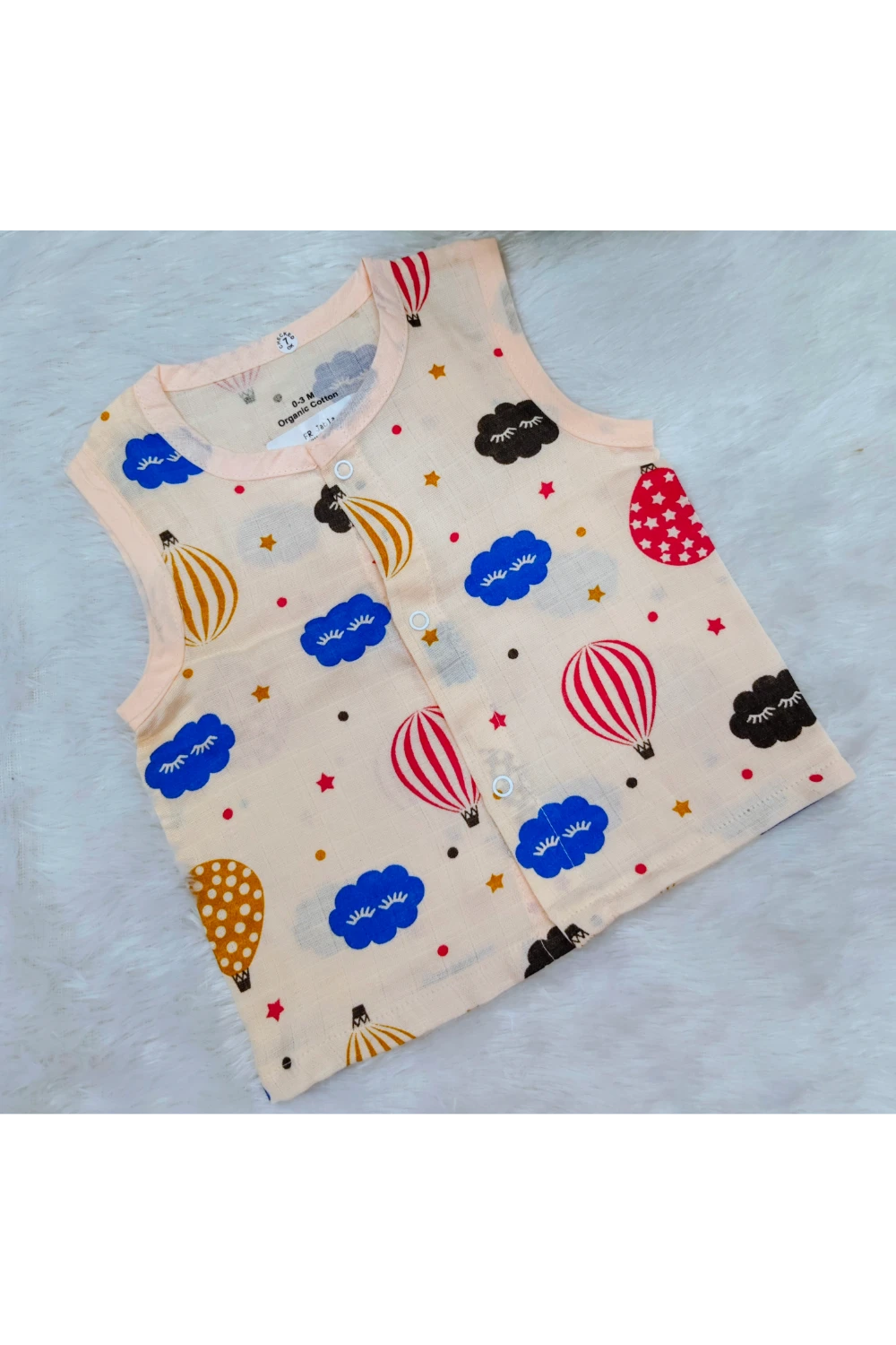 MUSLIN BUTTON JABLA