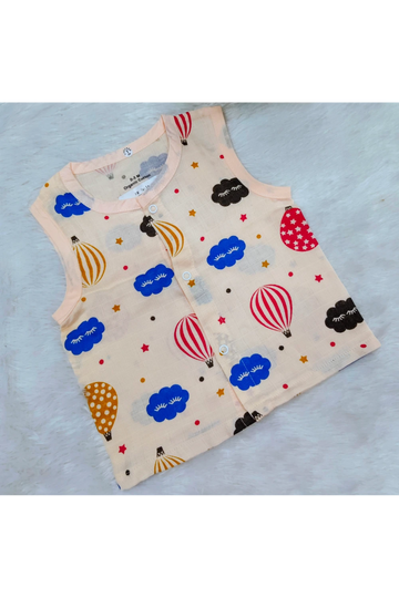 MUSLIN BUTTON JABLA