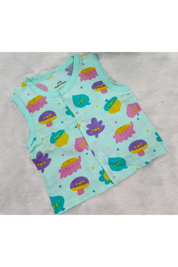 MUSLIN BUTTON JABLA