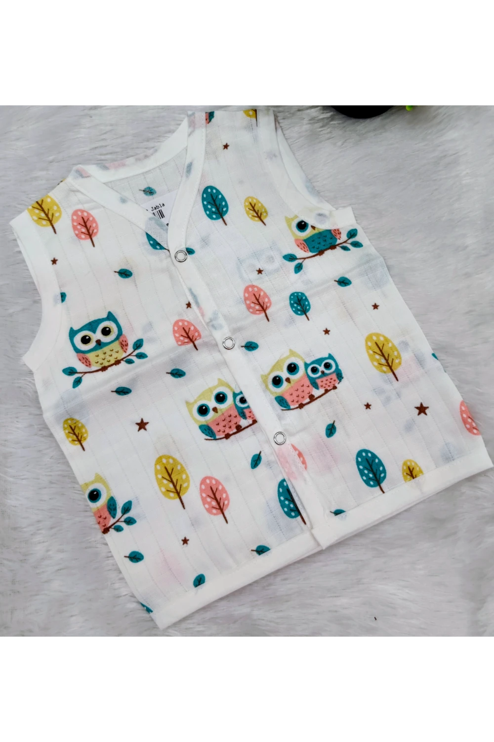 MUSLIN BUTTON JABLA