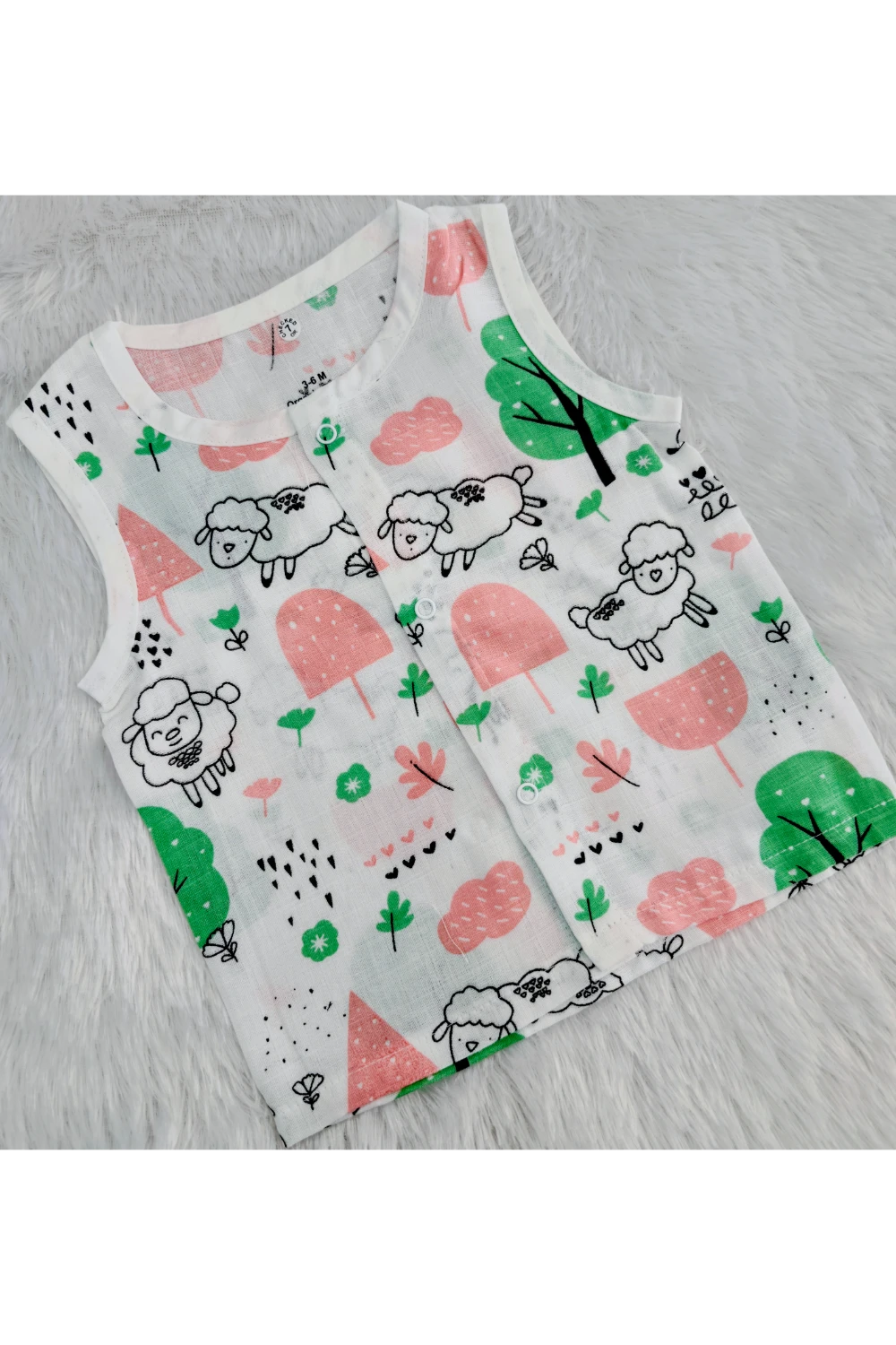 MUSLIN BUTTON JABLA