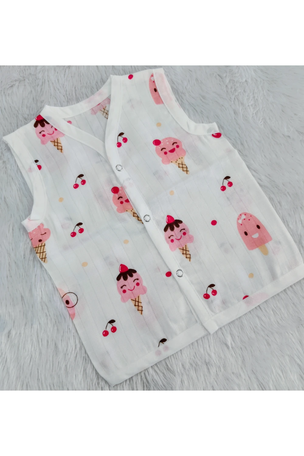 MUSLIN BUTTON JABLA
