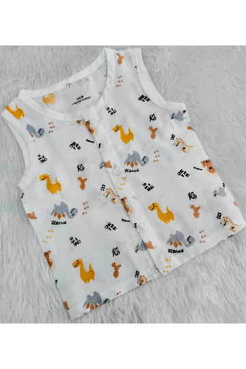 MUSLIN BUTTON JABLA