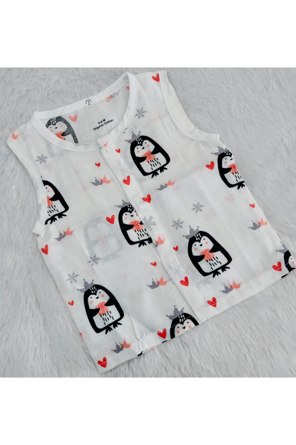 MUSLIN BUTTON JABLA
