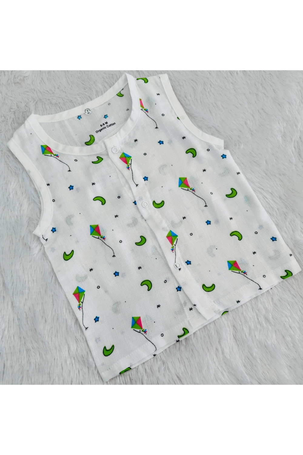MUSLIN BUTTON JABLA