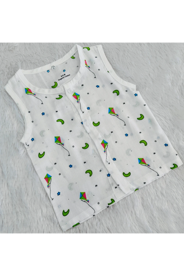 MUSLIN BUTTON JABLA