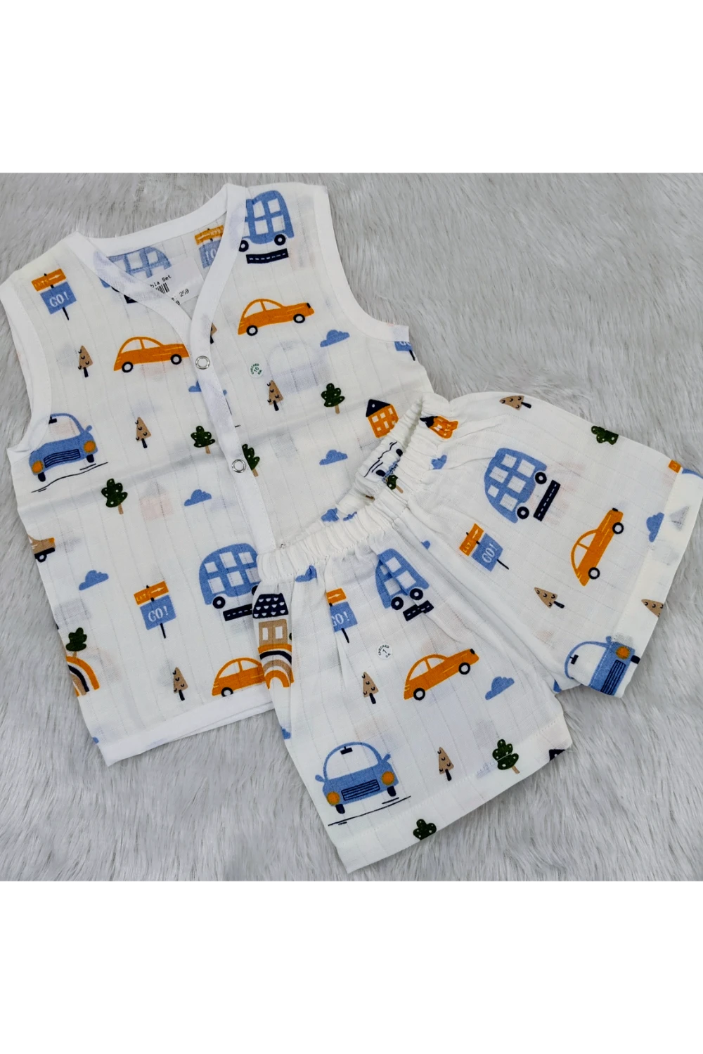 Muslin Jabla Set