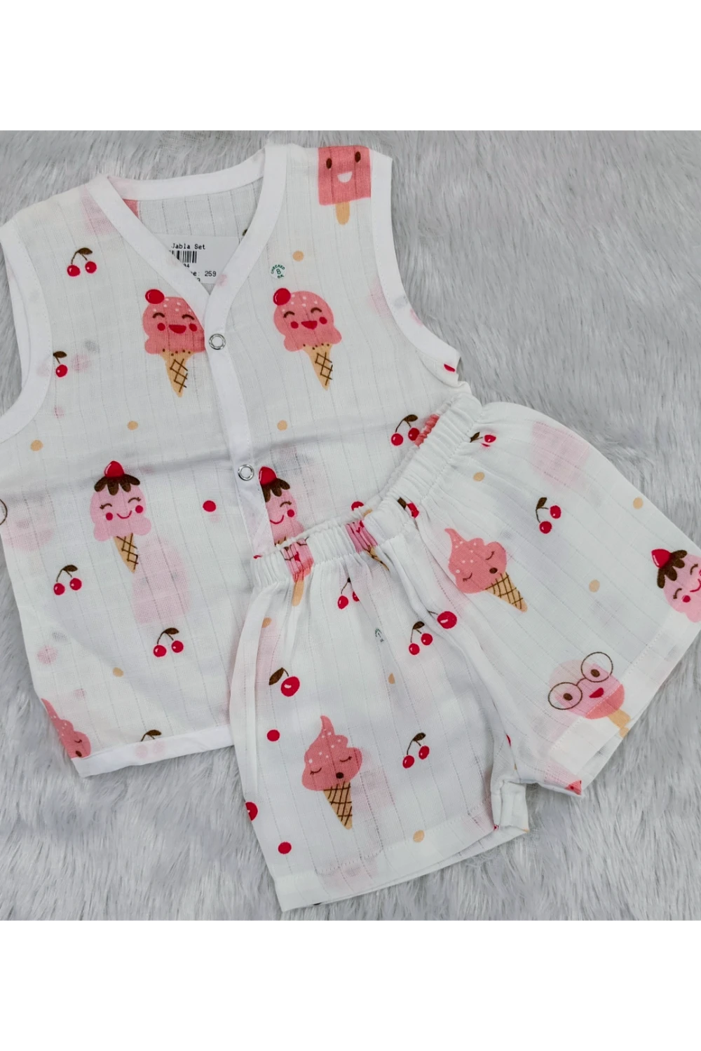 Muslin Jabla Set