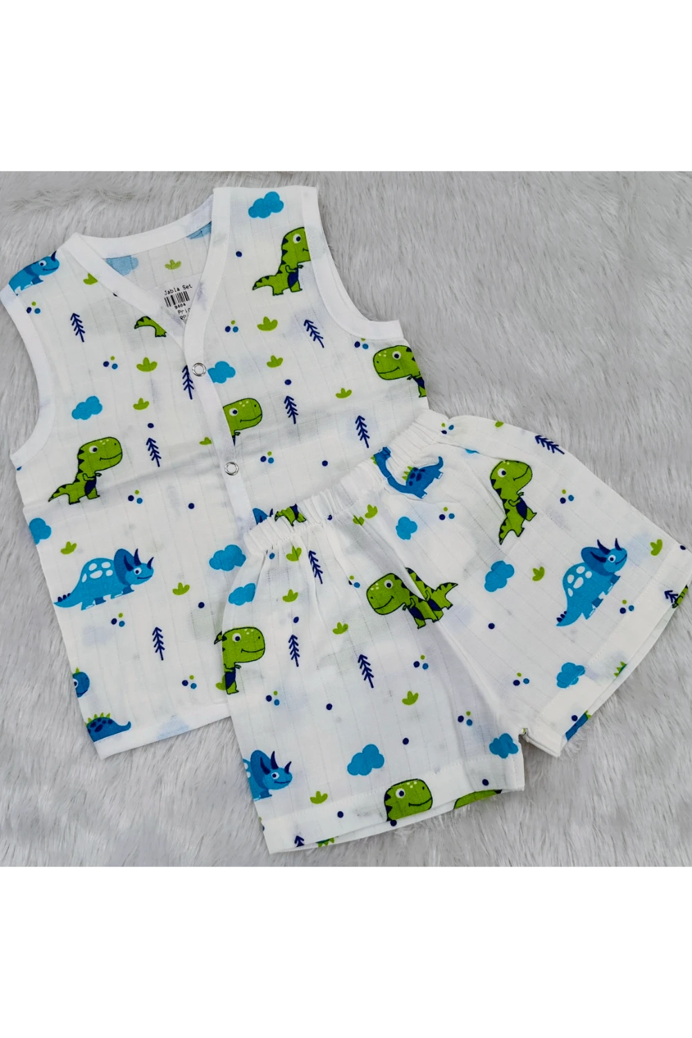 Muslin Jabla Set
