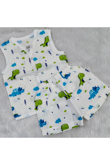 Muslin Jabla Set