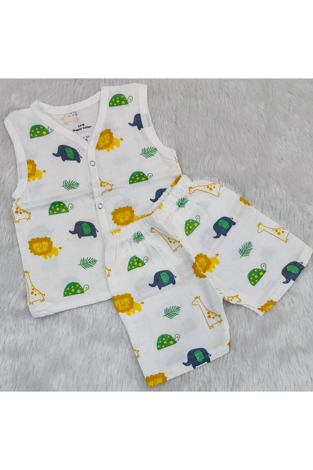 Muslin Jabla Set