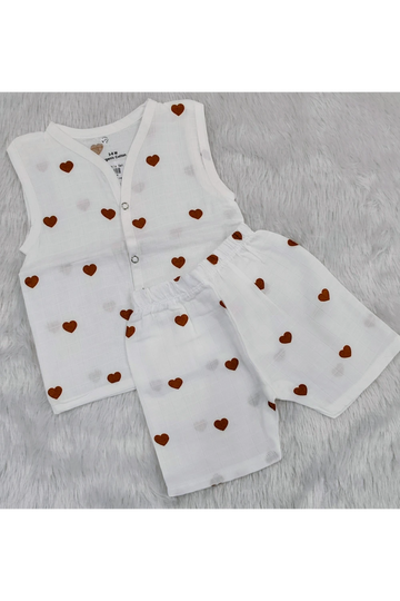 Muslin Jabla Set