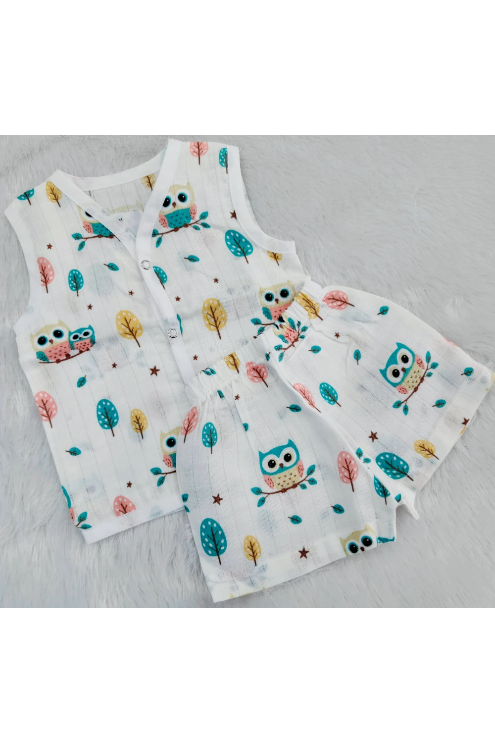 Muslin Jabla Set