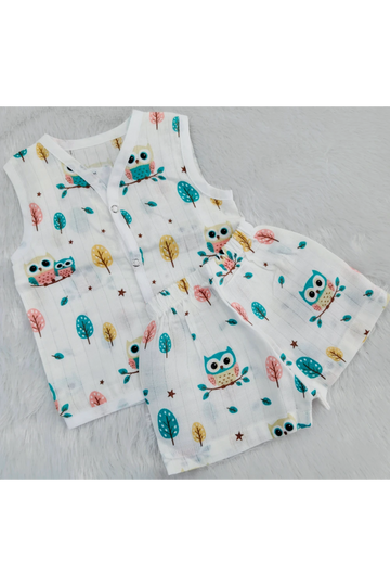 Muslin Jabla Set